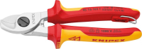 Kabelschere VDE
165mm m.Si-Öse     Knipex