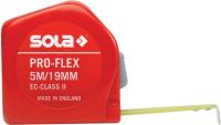 Taschenbandmaß Pro-Flex
3mx13mm gelb Sola