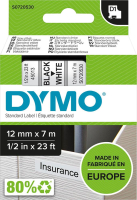 DYMO-Schriftband 12 mm x 7 m
schwarz/weiß  P9735.0020