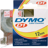 DYMO-Schriftband 12 mm x 7 m
rot/weiß  P9735.0030