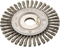 FORMAT Stahldraht-Rundbürste
gezopft 115 x 6 x 22 mm
P7023.0015