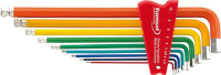 Winkelschraubendr.-Satz 1.5-10
EASY COLOUR LONG m. Kugelkopf
9tlg. - FORMAT P5853.1000
