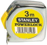 Taschenbandmass Metall
 3m POWERLOCK     Stanley