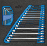 Werkzeugmodul CT2/3
 Ring-Maulschl. ger.Gedor
e