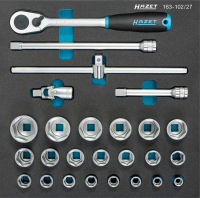 Werkzeugmodul 163-102/27
 Steckschluessel   Hazet