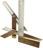 Tischler-Set 3tlg.
m. Winkel 300mm/Schmiege/
Gehrmaß  P7480.0005