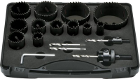 FORMAT HSS-BI-Metall-
Lochsägesatz 16 - 76 mm
16-teilig  -  P2713.0012