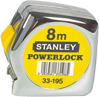 Taschenbandmass Kunstst.
 5m19mm POWERLOCK Stanley