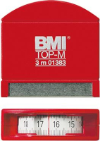 Taschenbandm. m. Metallf.
 3mx13mm weiss       BMI