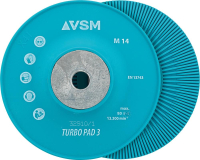 Stützteller TURBO PAD 3
115mm M14             VSM