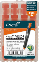 Ersatzminenset VISOR
Industrial orange    Pica