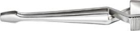 Kreuz-Pinzette trapez
160mm vernickelt   Knipex