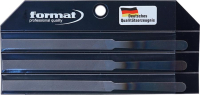 Kontaktfeilensatz 3tlg.
140mm H2           FORMAT