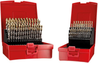 Spiralbohrer Set 1-10mm
x0,1 A002 in Box
118G Typ N 4xD 91tlg.
Tin Tip A095209 Dormer