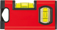 Magnet-Wasserwaage Mini
10cm mit 2 Libellen
FORMAT