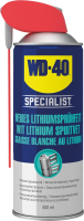 Lithiumsprühfett
Specialist
Aerosoldose 400ml weiß
WD-40