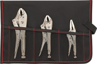 Gripzangensatz
3 teilig in Rolltasche
FORMAT