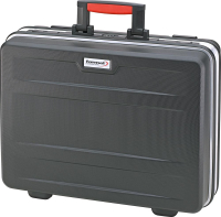 Werkzeugkoffer
463x355x171mm ABS
Tafel mit Taschen