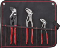 Wasserpumpen- und
Zangenschlüssel-Satz
3-teilig in Rolltasche
FORMAT