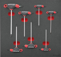 Werkzeugmodul 2/3
T-Griff Torx
mit Seitenabtrieb
FORMAT