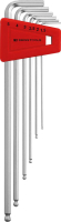 Winkelschraubendreher-
Satz im Kunststoffhalter
6-teilig 1,5-5mm lang
Kugelkopf PB Swiss Tools