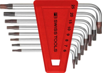 Winkelschraubendreher-
Satz im Kunststoffhalter
8-teilig T6-T25
PB Swiss Tools