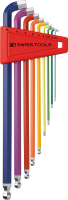 Winkelschraubendreher-
Satz im Kunststoffhalter
9-teilig 1,5-10mm 100Grad
Rainbow PB Swiss Tools