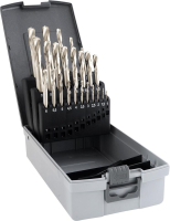 Kurz-Nut-Bohrer-Satz D338
HSS-Co8% Raptor1,0-10,5mm
0,5mm stg. inkl. KLB
GÜHRING