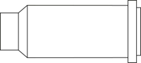 Ersatz-Heißgasdüse
gerade vernickelt P9153.0125
(f. Gaslötset INDEPENDENT 75)