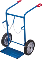Stahlflaschenkarre 200 kg
2x40-50 l Gummiräder