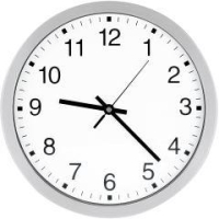 Funk-Wanduhr D300 elegant
Ziffernblatt we, Zahlen
