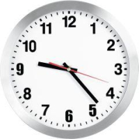 Quarz-Wanduhr D300 klass.
Ziffernblatt we, Zahlen