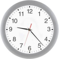 Quarz-Wanduhr D 300 mm
Gehäuse si, Zahlen