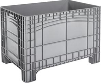 Großbehälter PE stationär
B1200xT800xH800 mm
grau Volumen 535 l