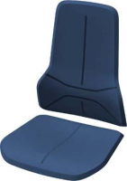 Polsterelement
Pu-Schaum blau
für Arbeitsstuhl Neon