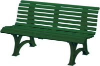 Gartenbank HELGOLAND
3-Sitzer Länge 1500 mm
grün