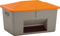 Streugutbehälter 700 l
B1340xT990xH960 mm
mit Entnahmeöffnung