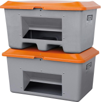 Streugutbehälter 400 l
B1210xT820xH670 mm
ohne Entnahmeöffnung
