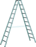 Stufenleiter R13step B
2x12 Stufen
Leiterlänge 3,39 m