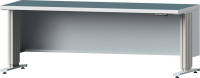 Arbeitstisch Lift
B2000xT800xH740-1140mm
RAL 7035, UBP: 40 mm