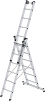Alu-Mehrzweckleiter
3x6 Sprossen
Leiterlänge 1,94 m