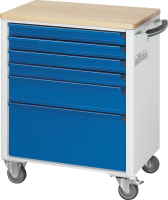 Werkzeugwagen
B700xT520xH860mm
RAL 7035/5010 BMP: 25 mm