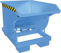 Kippbehälter BKM 500 l
B820xT1550xH1045 mm
RAL5012 Tragkraft 2500kg