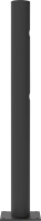 Eckpfosten links Delta
für Schwingtür JULIET
H1200xD110 mm schwarz