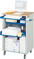 Computer-Tisch
B720xT660xH1100 mm
RAL 7035/5010 mobil