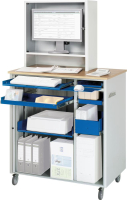 Computer-Tisch
B1030xT660xH1810 mm
RAL 7035/5010 mobil