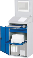 Computer-Schrank
B650xT520xH1770 mm
RAL 7035/5010 stationär