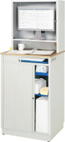 Computer-Tisch
B720xT660xH1810 mm
RAL 7035/5010 stationär