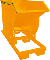 Kippbehälter BKM 750 l
B820xT1760xH1270 mm
RAL2000 Tragkraft 3000kg
