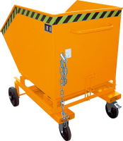Kastenwagen KW-ET 600 l
B1070xT1395xH1220 mm
RAL2000 Tragkraft 300kg